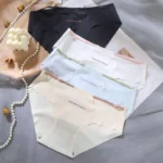 Seamless Ice Silk Panties for Women – Soft, Invisible, No-Line Underwear - Image 2